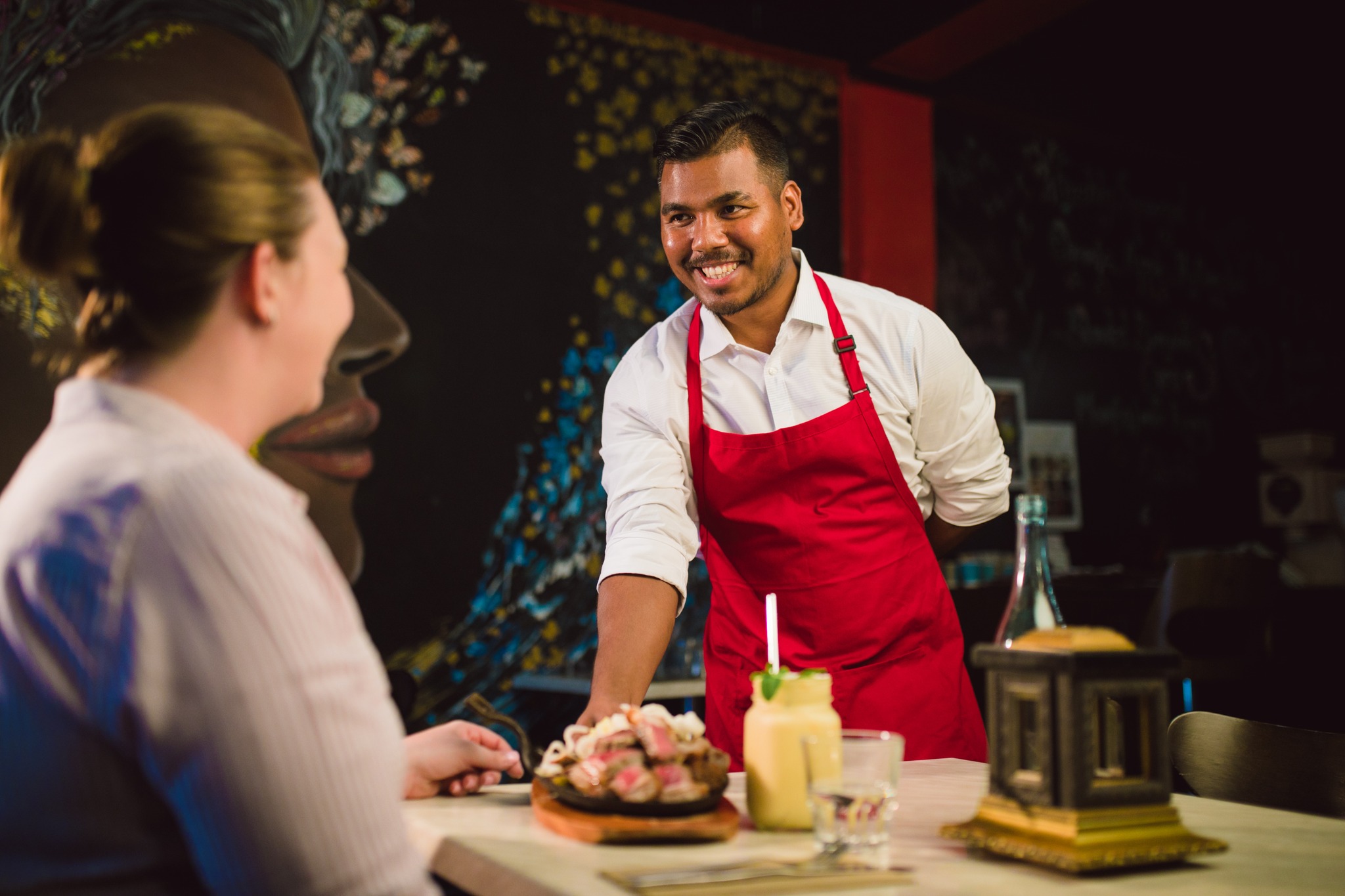 Restaurant worker in the NT